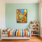 Femme Égyptienne Style Picasso – Enfant