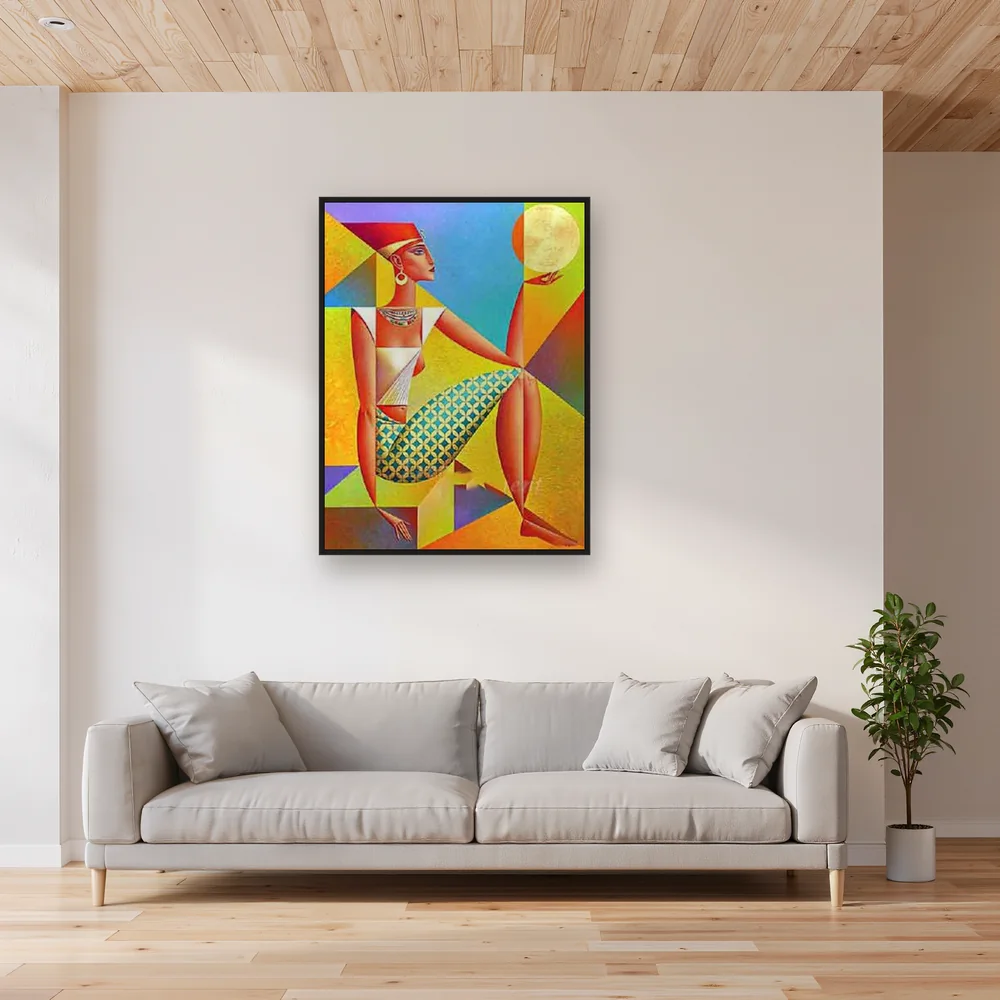 Femme Égyptienne Style Picasso – Salon
