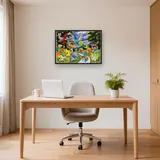Diamond Painting Pokémon Rassemblement au Bord de la Rivière – Bureau