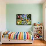Diamond Painting Pokémon Rassemblement au Bord de la Rivière – Enfant