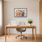 Diamond Painting Pokémon Le Jardin Fleuri des Évolitions – Bureau