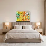 Diamond Painting Pokémon Le Quatuor de Kanto Aquarelle – Chambre