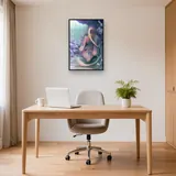 Diamond Painting Pokémon Le Rêve Aquatique de Mew – Bureau