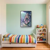 Diamond Painting Pokémon Le Rêve Aquatique de Mew – Enfant