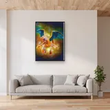 Diamond Painting Pokémon Dracaufeu – Salon