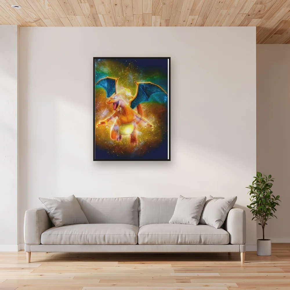Diamond Painting Pokémon Dracaufeu – Salon
