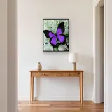 Butterfly: Purple Elegance – Hallway