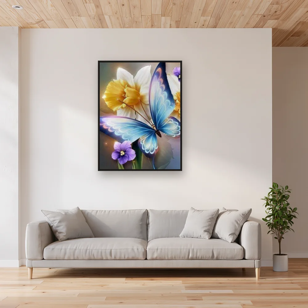 Butterfly: Luminous Radiance – Living room