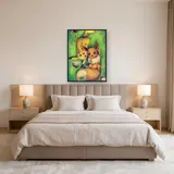 Diamond Painting Pokémon Pikachu et Evoli – Chambre