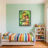 Diamond Painting Pokémon Pikachu et Evoli – Enfant