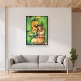 Diamond Painting Pokémon Pikachu et Evoli – Salon