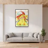 Diamond Painting Pokémon Le Sourire du Dresseur – Salon