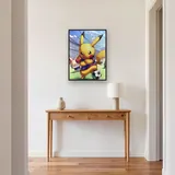 Diamond Painting Pokémon Pikachu en Capitaine – Entrée