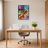 Diamond Painting Pokémon La Dynastie d'Évoli – Bureau