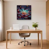 Fiore astrale con bagliori magici – Studio