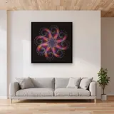 Mandala a spirale cosmica – Soggiorno