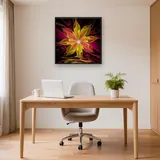 Fiore solare incandescente – Studio