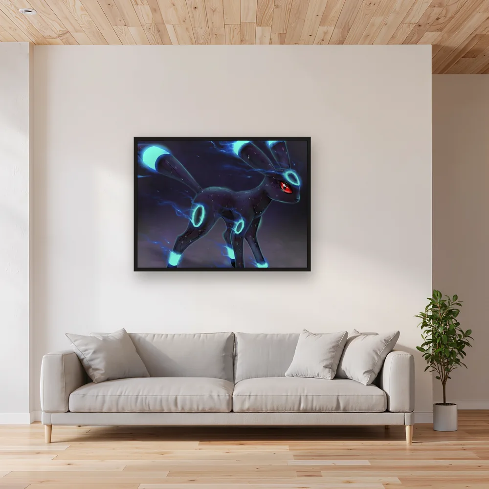 Diamond Painting Pokémon L'Aura Électrique de Noctali – Salon