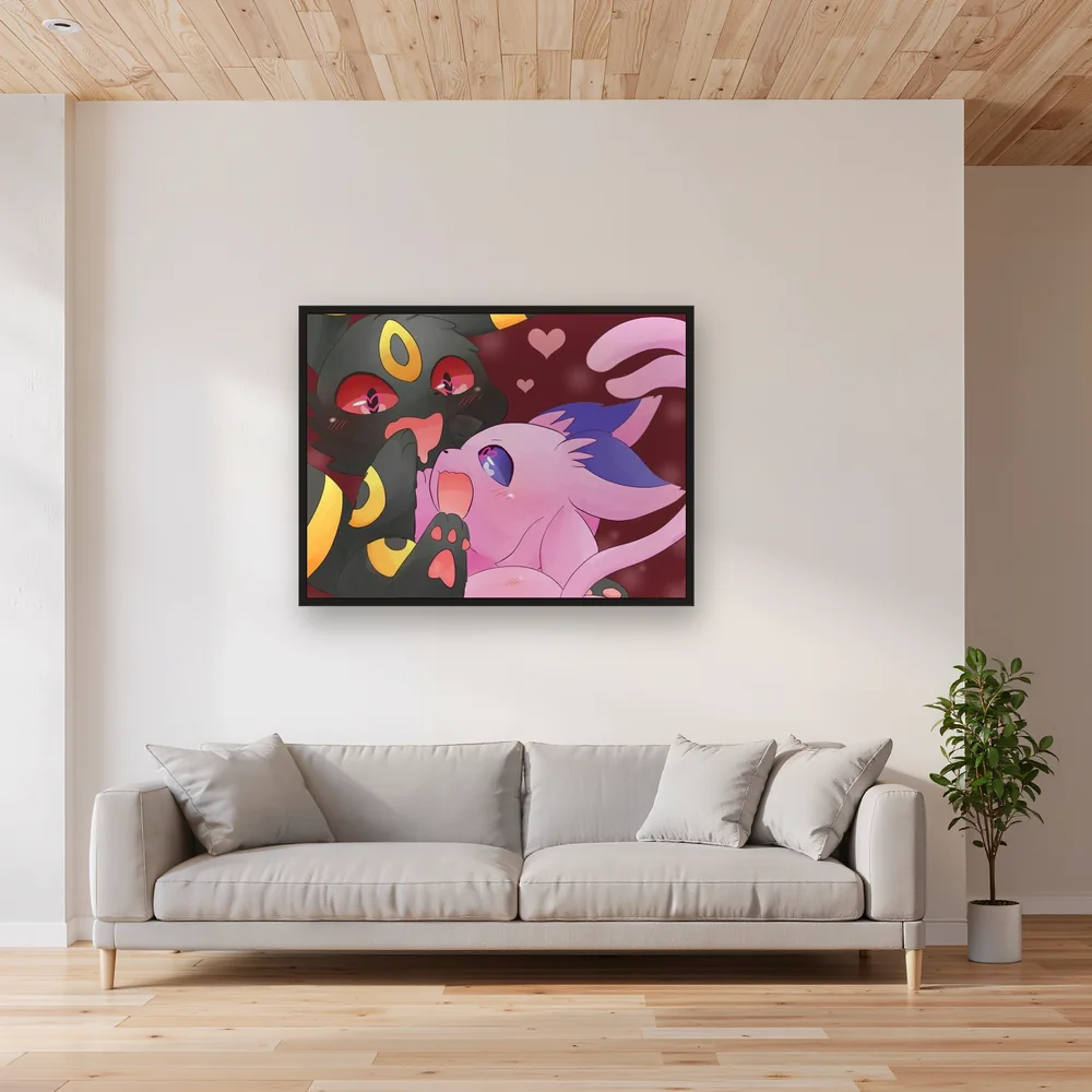 Diamond Painting Pokémon Tendre Complicité – Salon