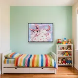Diamond Painting Pokémon De Zoete Droom van Sylveon – Kinderkamer