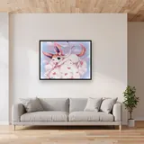 Diamond Painting Pokémon De Zoete Droom van Sylveon – Woonkamer