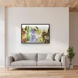 Diamond Painting Pokémon La Fratrie Aquarelle – Salon