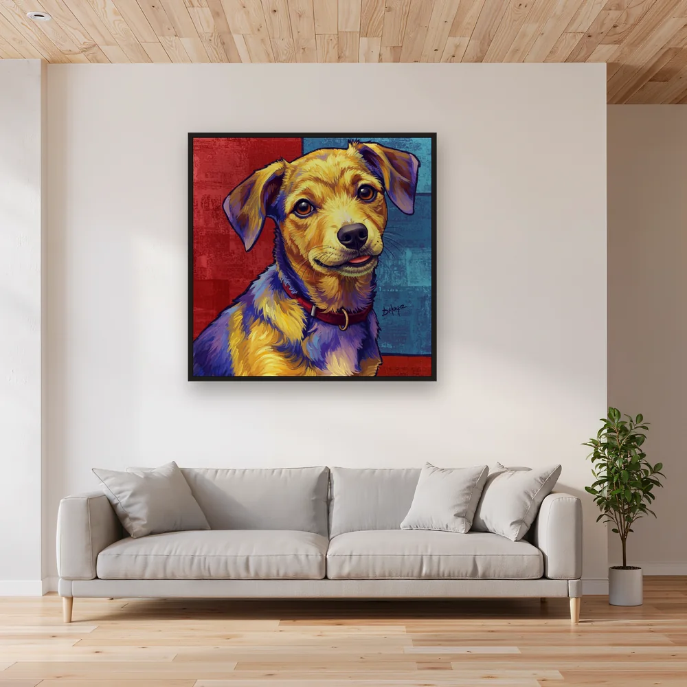 Hund: Der vierbeinige Künstler – Wohnzimmer