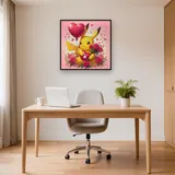 Diamond Painting Pokémon Pikachu Déclaration d'Amour – Bureau