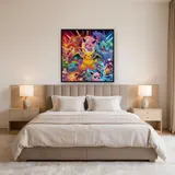 Diamond Painting Pokémon L'Épopée des Champions – Chambre