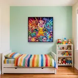 Diamond Painting Pokémon L'Épopée des Champions – Enfant