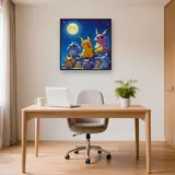 Diamond Painting Pokémon Complainte au Clair de Lune – Bureau