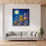 Diamond Painting Pokémon Complainte au Clair de Lune – Salon