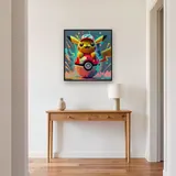 Diamond Painting Pokémon Pikachu Pop Art – Entrée