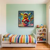 Diamond Painting Pokémon Pikachu Pop Art – Enfant