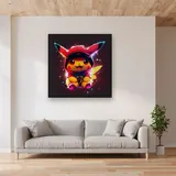 Diamond Painting Pokémon Pikachu Éclat Stellaire – Salon