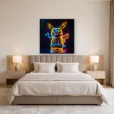 Diamond Painting Pokémon Pikachu Foudre Néon – Chambre