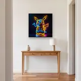 Diamond Painting Pokémon Pikachu Foudre Néon – Entrée