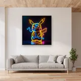 Diamond Painting Pokémon Pikachu Foudre Néon – Salon