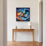 Diamond Painting Pokémon Dracaufeu Furie Élémentaire – Entrée