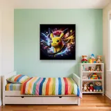 Diamond Painting Pokémon Pikachu Vortex Électrique – Enfant