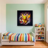 Diamond Painting Pokémon Pikachu Flux d'Énergie – Enfant
