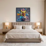 Diamond Painting Pokémon Pikachu Festival des Bulles – Chambre