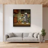 Tom de Kok vs Jerry – in een woonkamer