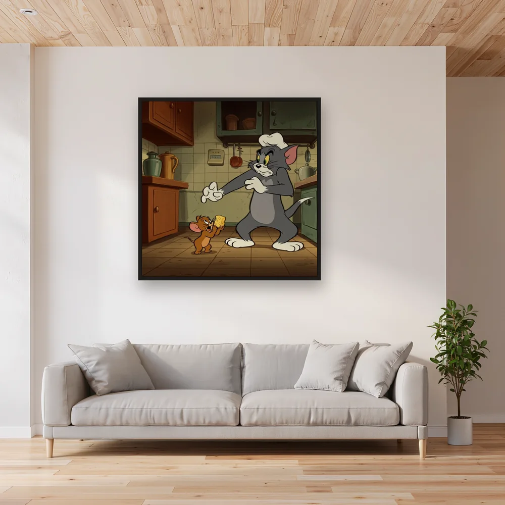 Tom de Kok vs Jerry – Woonkamer