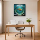 Pittura con diamanti Carpe Koï l'Artiste – Studio