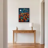 Diamond Painting Villaggio sotto la Luna Piena – Ingresso