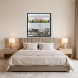 Flamant Rose Et Fleurs – Chambre