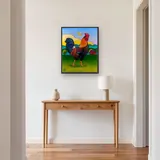 Diamantschilderij De Haan van de Boerderij – Hal