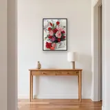 Diamond Painting Bouquet de Roses Rouges et Roses – Entrée