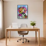 Diamond Painting Bouquet de Printemps Multicolore – Bureau